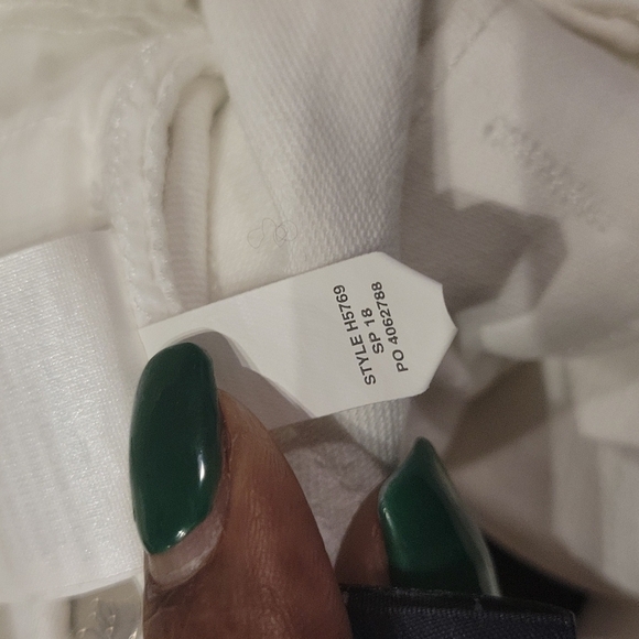 Madewell 9" Mid-Rise Skinny Jeans in Pure White size 26 - Picture 9 of 11